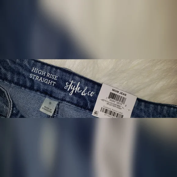 Women's High Rise Mom Jeans - Picture 3 of 10